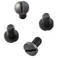 Hogue Slotted, Hog 45008 Slotted Screws Govt/off Blk