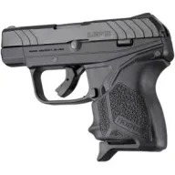 Hogue Handall Beaver Tail Grip - Sleeve Ruger Lcp Ii Black