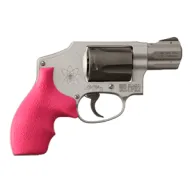 Hogue Grips S&w J Frame - Round Butt Bantam Pink