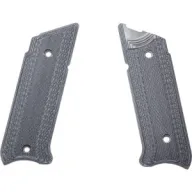 Pachmayr Dominator G10 Grips - Ruger Mkiv Gray/blk Checkered<