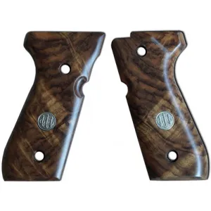 Beretta 92/96 Deluxe Grips - Grade 3 Walnut Checkered