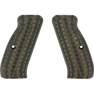 Pachmayr Dominator G10 Grips - Cz 75 Green/black Grappler