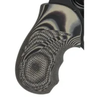 Pachmayr G10 Grips Ruger Lcr - Grey/black Checkered