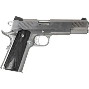 Pachmayr Aluminum Grips - For 1911 Checkered Black