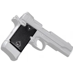 Pachmayr Aluminum Grips - For Sig 938 Checkered Black