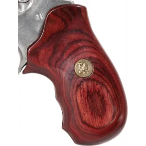 Pachmayr Laminated Wood Grips - Ruger Sp101 Rosewood Smooth