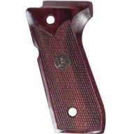 Pachmayr Laminated Wood Grips - Beretta 92fs Rosewood Check