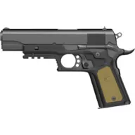 Recover Tact. Cc3p 1911 - Grip/rail Black Frame W/panels