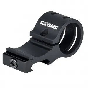 Bh Offset Flashlight Rail Mount Bk