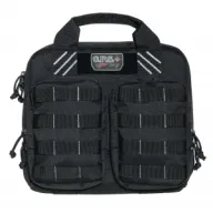 G*outdoors Tactical, Goutdoor T1412pcb Tact Dbl Case Blk