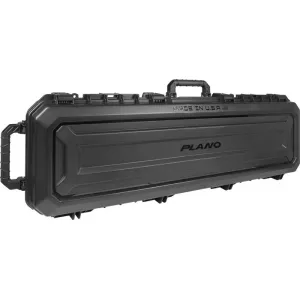 Plano All Weather Double Gun - Case 52" Black W/wheels