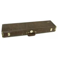 Bg Luggage Case Single Barrel - To 34" Vinyl Covered Brown