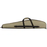 Bulldog Plus Rifle Case 48" - Khaki W/ Black 3 Pockets
