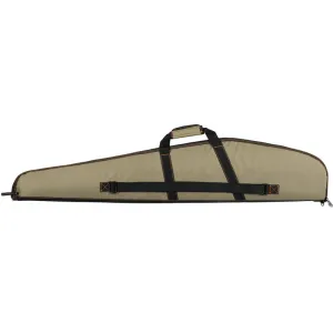Bulldog Plus Rifle Case 48" - Khaki W/ Black 3 Pockets