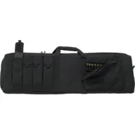 Us Peacekeeper 43" Combination - Case W/ 4 Mag Holders Black