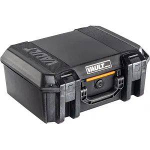 Pelican Vault Large Pistol - Case W/ Foam Black
