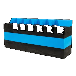G*outdoors Foam Pistol Cradle, Gpsf600crn 6 Pistol Soft Craddle Holder