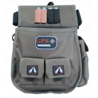 G*outdoors Deluxe Double Shell Pouch, Gps1093csp Deluxe Shell Pouch Olive