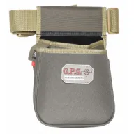 G*outdoors Contoured Double Shotshell Pouch, Gps960csprk Double Shell Pouch Web Belt Green