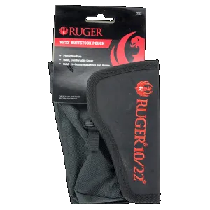 Ruger Buttstock Shell Holder, Allen 27222 Ruger 1022 Buttstk Pouch