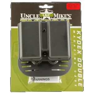 Uncle Mikes Kydex, Unc 5137-2 Kydex 1row 2mag Cs Paddle