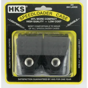 Hks Double Speedloader, Hks 203lbb Speedloader Case Lge Blkbsk