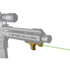 Viridian Laser Handguard Hs1 - Green W/hand Stop M-lok Fde