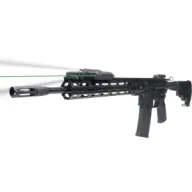 Ctc Laser/light Rail Master - Green/white Universal Rail Mnt