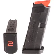 Amend2 Magazine Glock 42 - 6rd Polymer Black