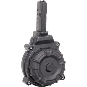 Pro Mag Magazine Glock 43 9mm - 50-round Drum Black Polymer