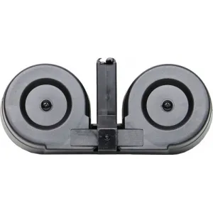 Iver Johnson Magazine Ar15 - .223 100rd Drum Blk/clear Poly