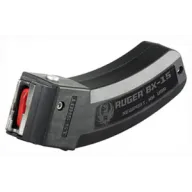 Ruger Magazine 10/22 .22lr - 15-rounds Black Plastic