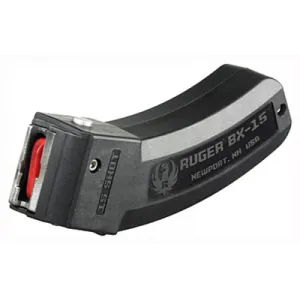 Ruger Magazine 10/22 .22lr - 15-rounds Black Plastic