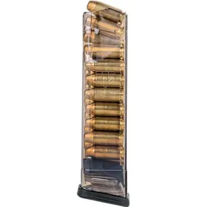 Ets Magazine Glock 22 40sw - 19rd Translucent 22/23/24/27