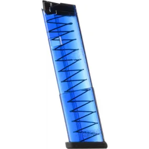 Ets Magazine Glock 43 9mm 12rd - Trans Blue Fits 43