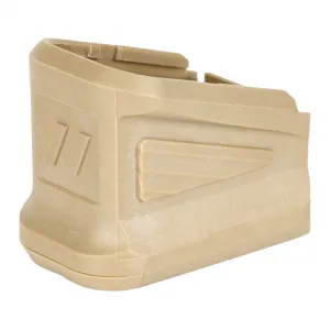 Zev Poly Base Pad +5 For Glock17 Fde