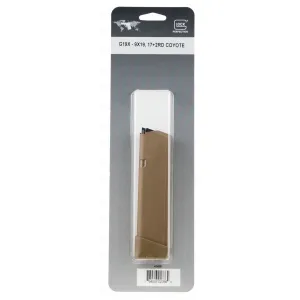 Glock Oem, Glock 47488 Mag G17(coy) 9mm(for 19x) 19r Pkg