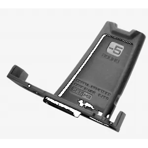 Magpul Industries Corp Pmag Minus Limiter, Magpul Mag562-blk Minus 5rd Limiter Pmag Lr/sr M3