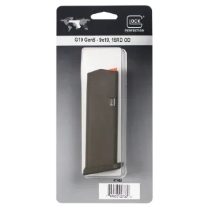 Glock Oem, Glock 47460 Mag G19 9mm Od 15r Pkg