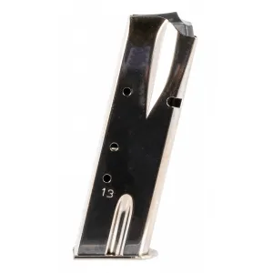 Mec-gar Oem, Mg Brhp13n Mag Brn Hp 9mm 13rd Nickel