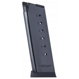Mec-gar Oem, Mg Co4507bpf Mag 1911 Officers 45acp 7rd Blue
