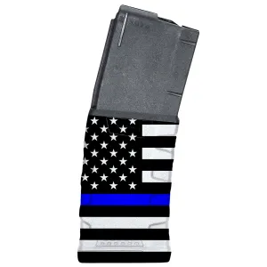 Mission First Tactical Extreme Duty, Mft Exdpm556-amb1 Ar15 223 Poly Mag 30r Blue Lne