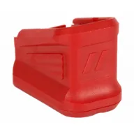 Zev Basepad, Zev Bpad-g17-5-r +5 Basepad Glock 17r Mags Red