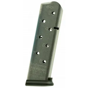 Chip Mccormick Custom Railed Power Mag, Chip Mrpm45fs8 17130 Rl Pwr Mag 1911 45 8r Ss