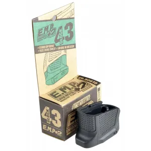 Strike Enhanced Magazine Plate, Si Emp-g43-bk G43 Mag Ext +2 Bk