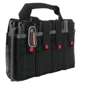 Gps Ar Magazine Tote - Holds 8-ar Style Mags Black