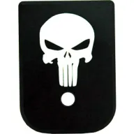 Cruxord Magazine Base Plate - Punisher Fits Most Glocks