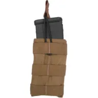 Tac Shield Belt Pouch Single - Speed Load Ar-15 Coyote