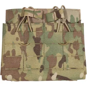 Grey Ghost Gear Double 7.62 - Mag Pouch Laminate Multicam