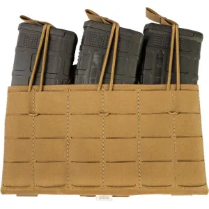 Grey Ghost Triple Mag Panel - 5.56 Mag Pouch Laminate Coyote